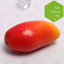 Load image into Gallery viewer, Artificial Fake Fruit Home Decoration Simulation Orange Ornament Craft Food Photography props Home Apple Pear Mango Banana Lemon