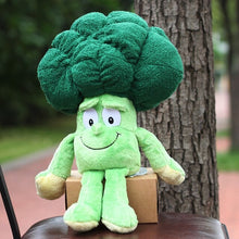 Load image into Gallery viewer, New Fruits Vegetables Banana Pear Brcoccoli Watermelon Cauliflower Carrot Mushroom Blueberry Starwberry 9&quot; Soft Plush Doll Toy