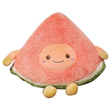 Load image into Gallery viewer, Kawaii Fuzzy Watermelon Cherry Pineapple Fruits Soft Plush Cute Toys Stuffed Dolls Pillow for baby kids children girl gifts